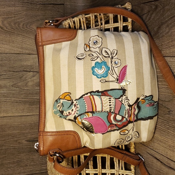 Parrot crossbody,shoulder bag, womens. - Picture 1 of 14